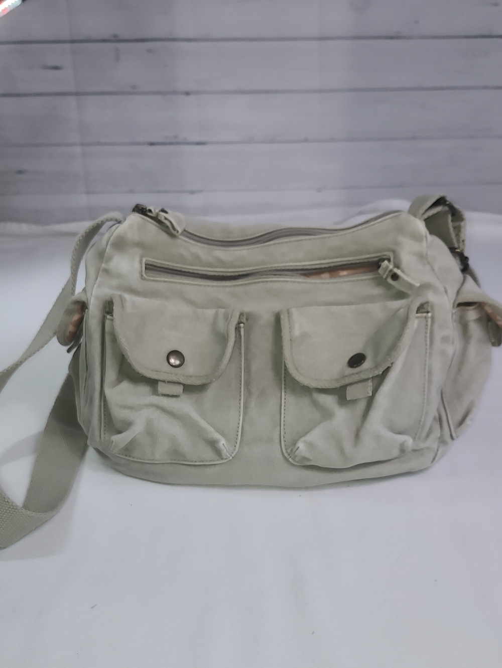 LL Bean Vintage Canvas Shoulder Bag